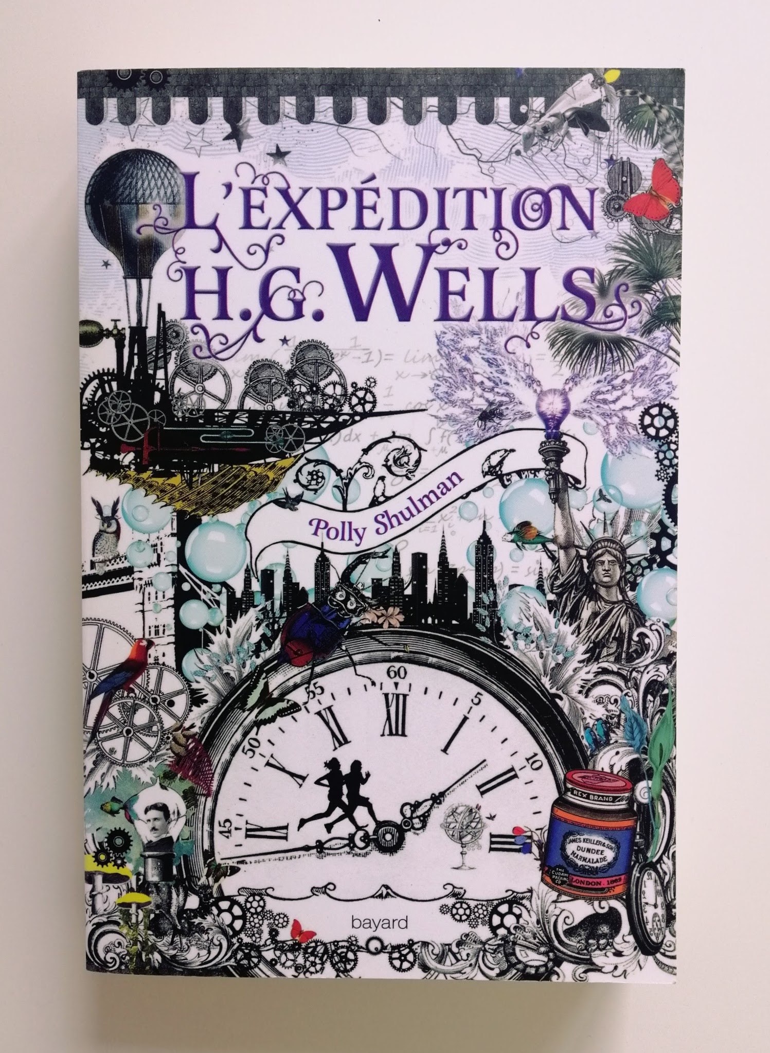 L'expédition H. G. Wells - Polly Shulman - Bayard - Roman - Grand format - Little Book Addict - III