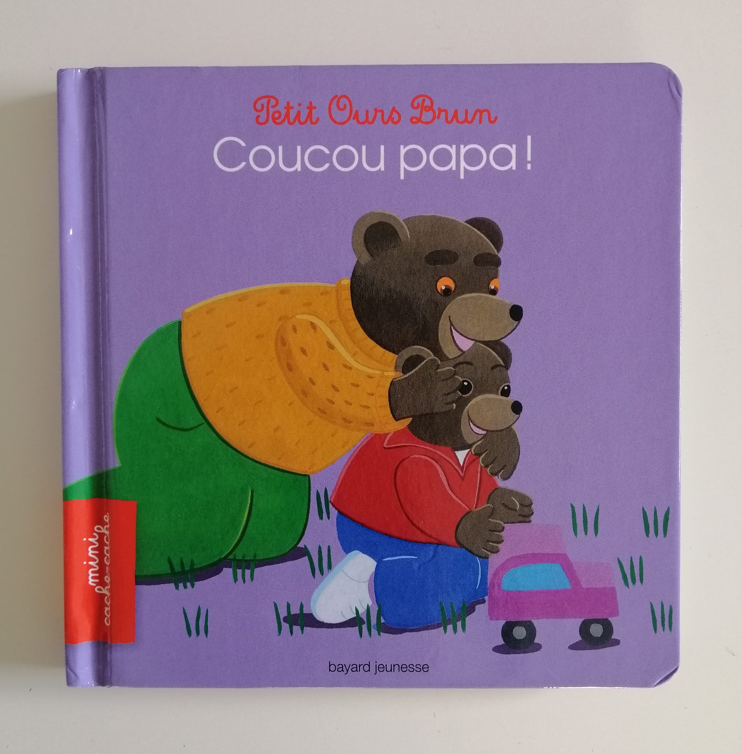 Petit Ours Brun - Coucou papa ! - Marie Aubinais - Danièle Bour - Bayard - Little Book Addict - I