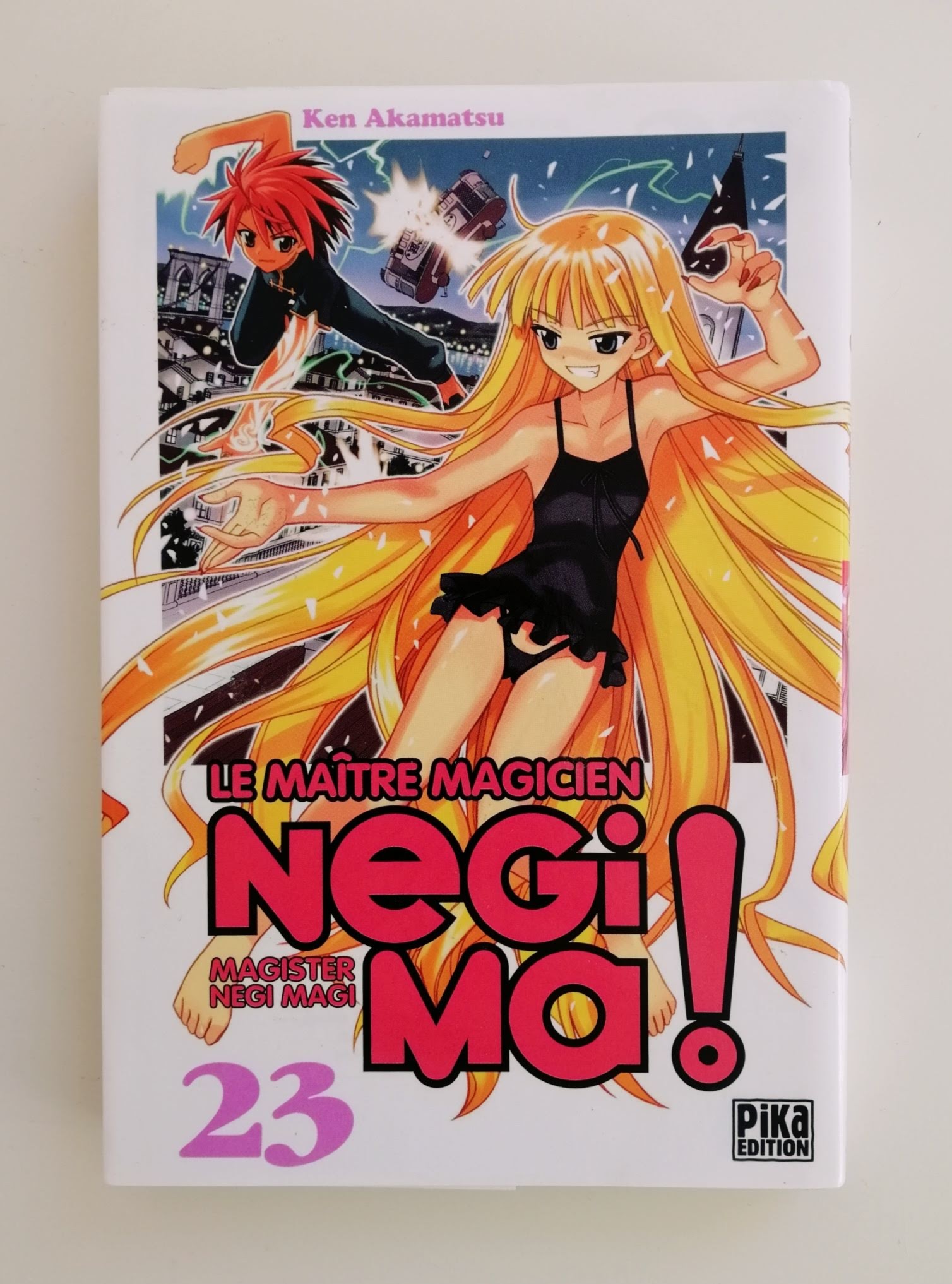 Negima ! - Le maître magicien - 23 - Ken Akamatsu - Manga - Shonen - Pika - LBA - II