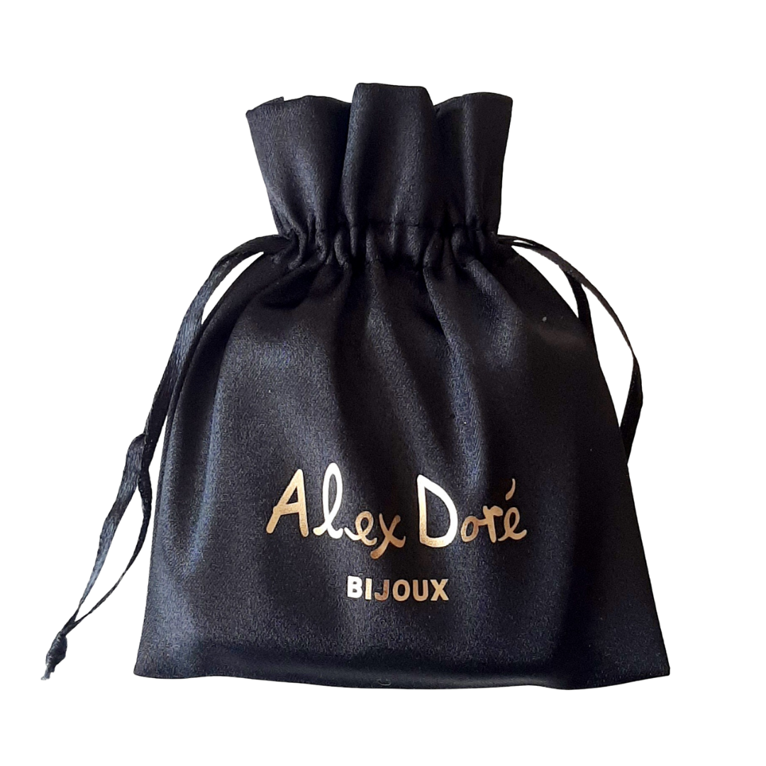 Pochon-satin-noir-Alex Dore-bijoux