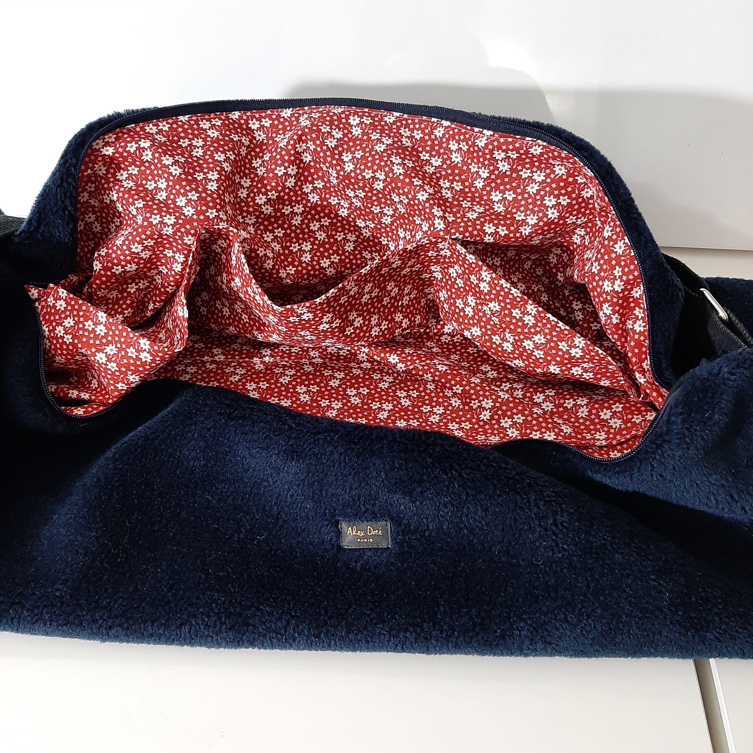 sac yoga Alex Doré marine interieur