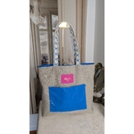 Sac cabas plage et ville reversible Alex Doré Paris lin