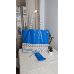 Sac cabas plage et ville reversible Alex Doré Paris lin 5