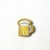 Broche Brodée aimant Alex Doré Paris Bière