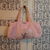 sac polochon doudou rose et ange argent Alex Dore