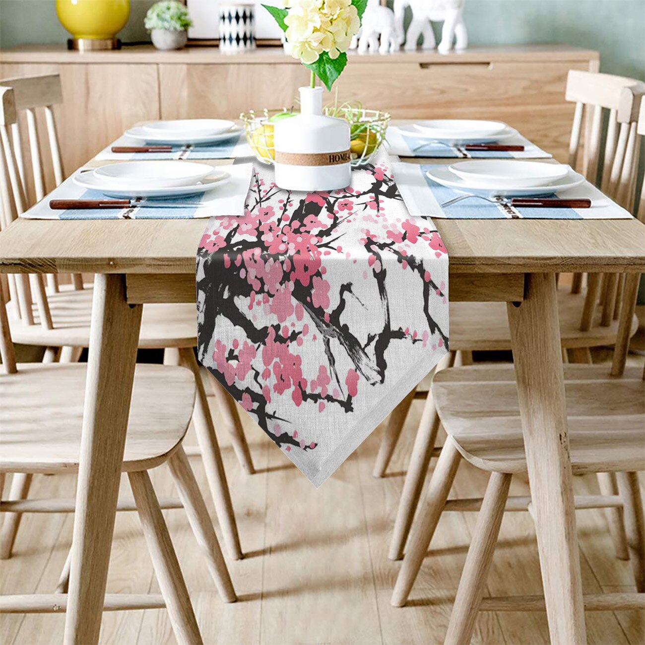 chemin-de-table-fleur-de-cerisier-anniversaire-champetre