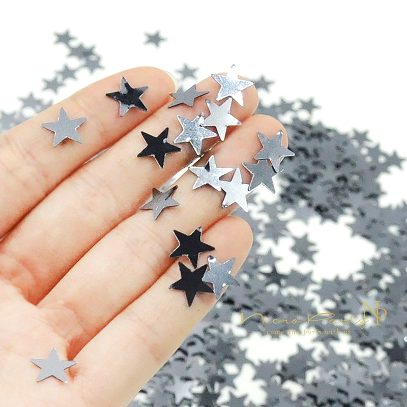 confettis-de-table-etoiles-argentees-10mm