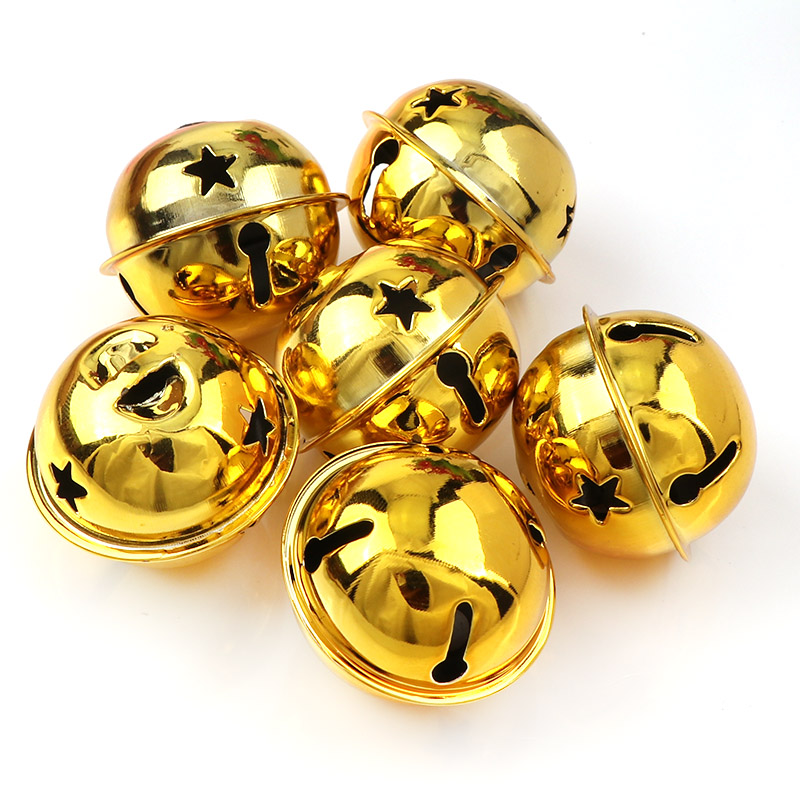 Lot De 120 Grelots Métal Argenté 25 Mm - Décoration Noël, Mariage, DIY, Animaux
