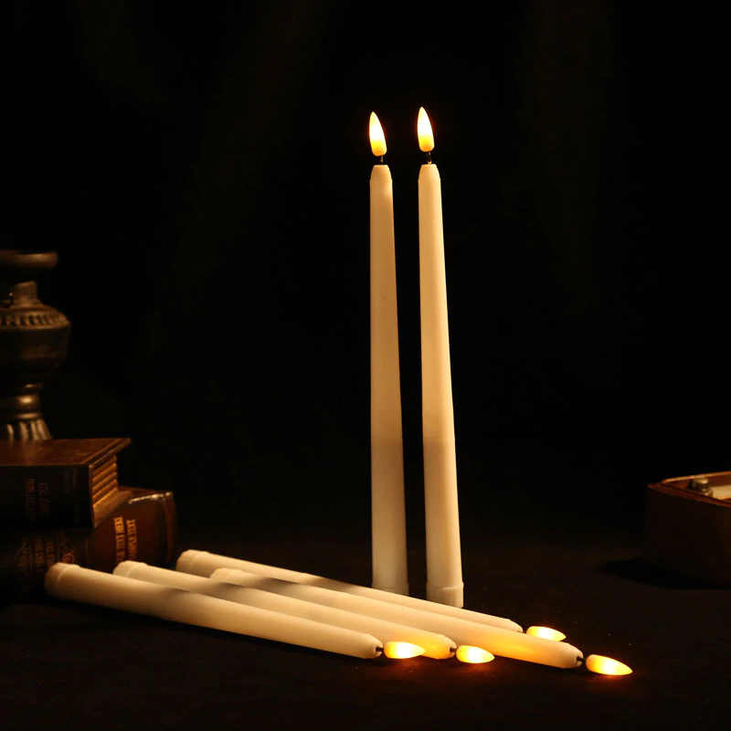 chandelle-led-flamme-vacillante-decoration-table