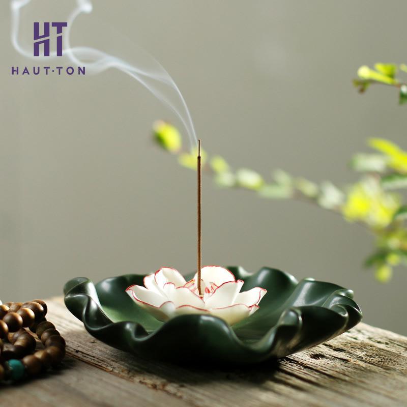 Porte encens fleur de lotus