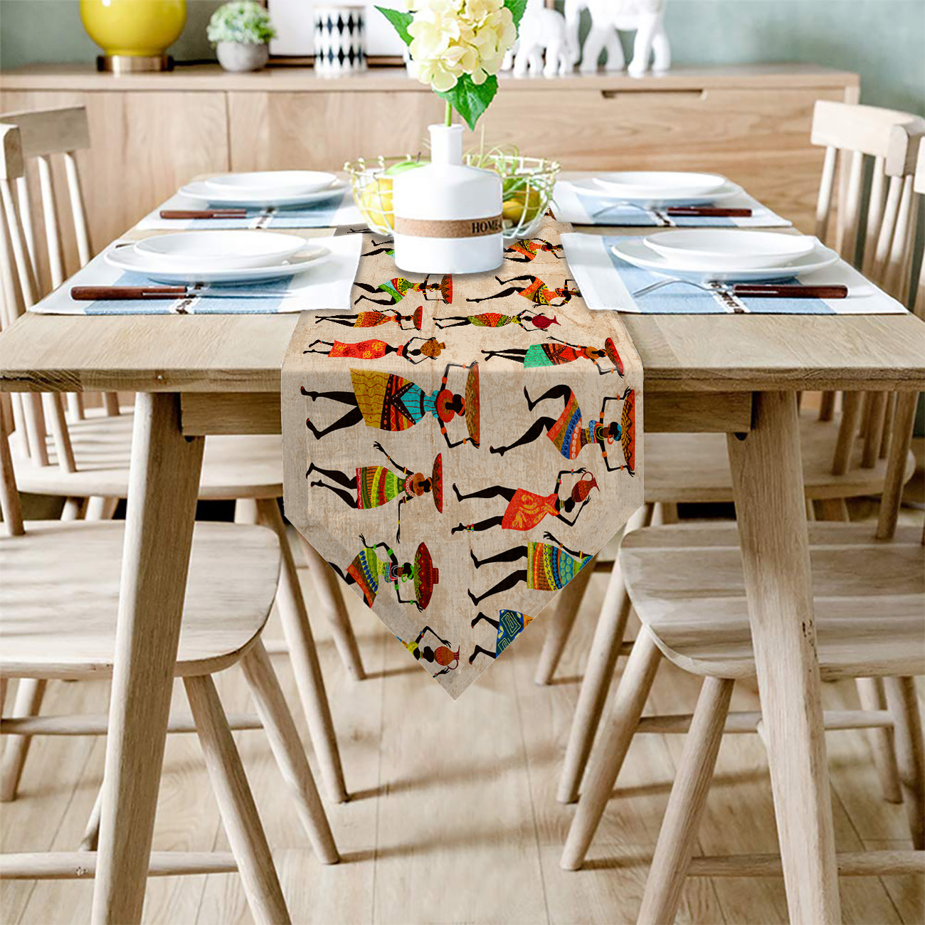 Chemin De Table Motifs Africains Deco Runner Collection