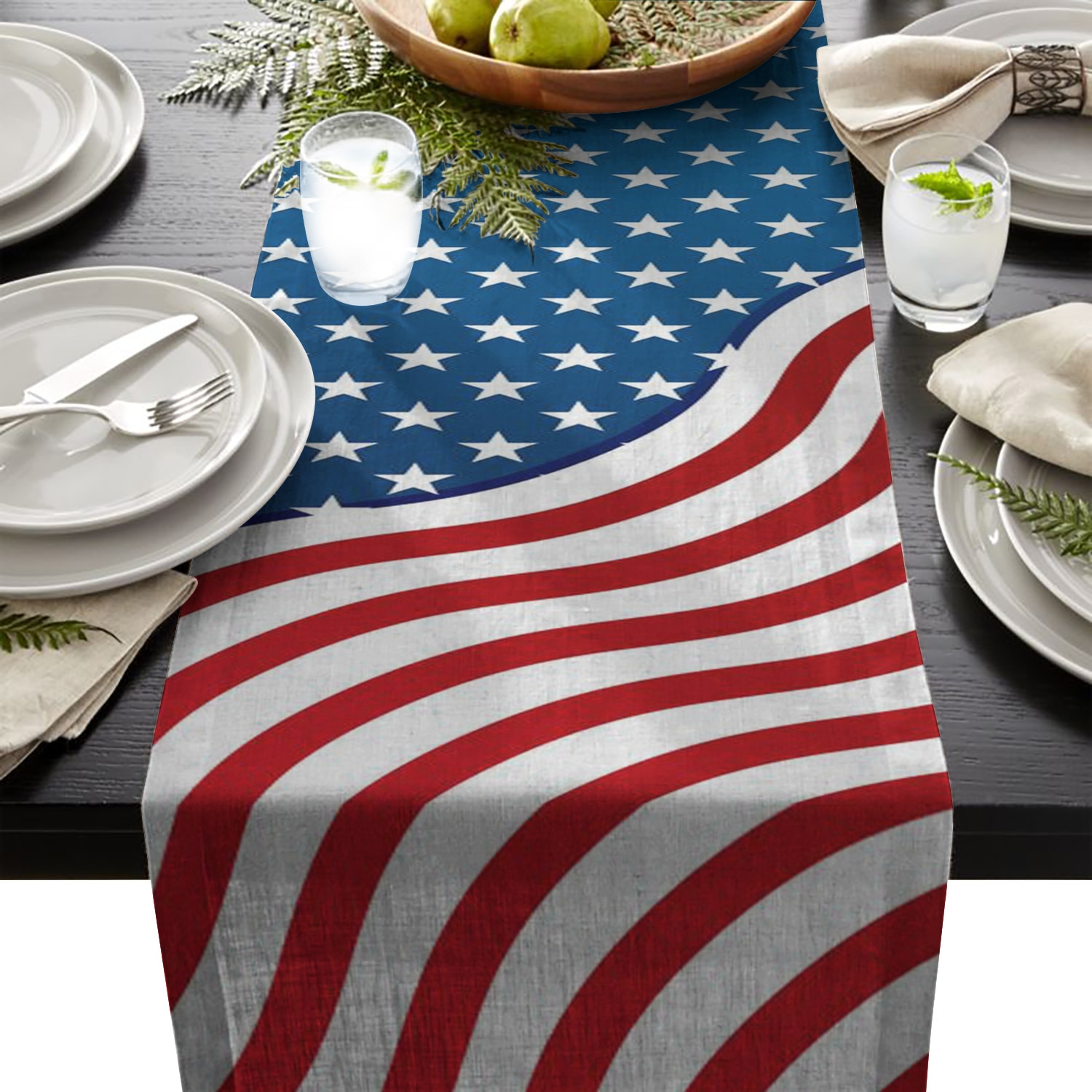 chemin-de-table-americain-drapeau