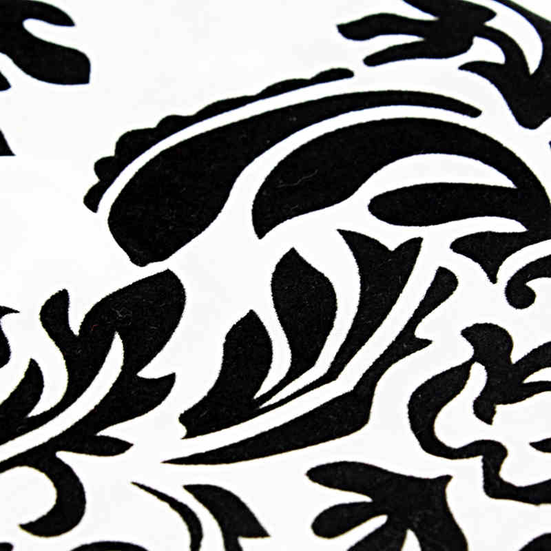 Chemin De Table Baroque Noir Et Blanc Runner Collection