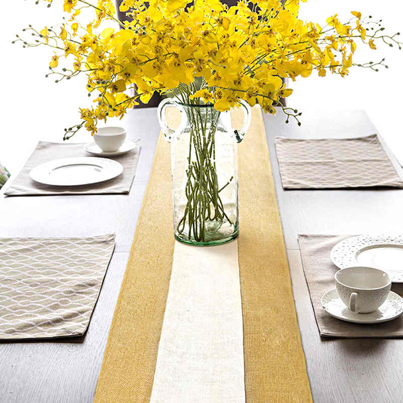 chemin-de-table-toile-de-jute-blanc-naturelle