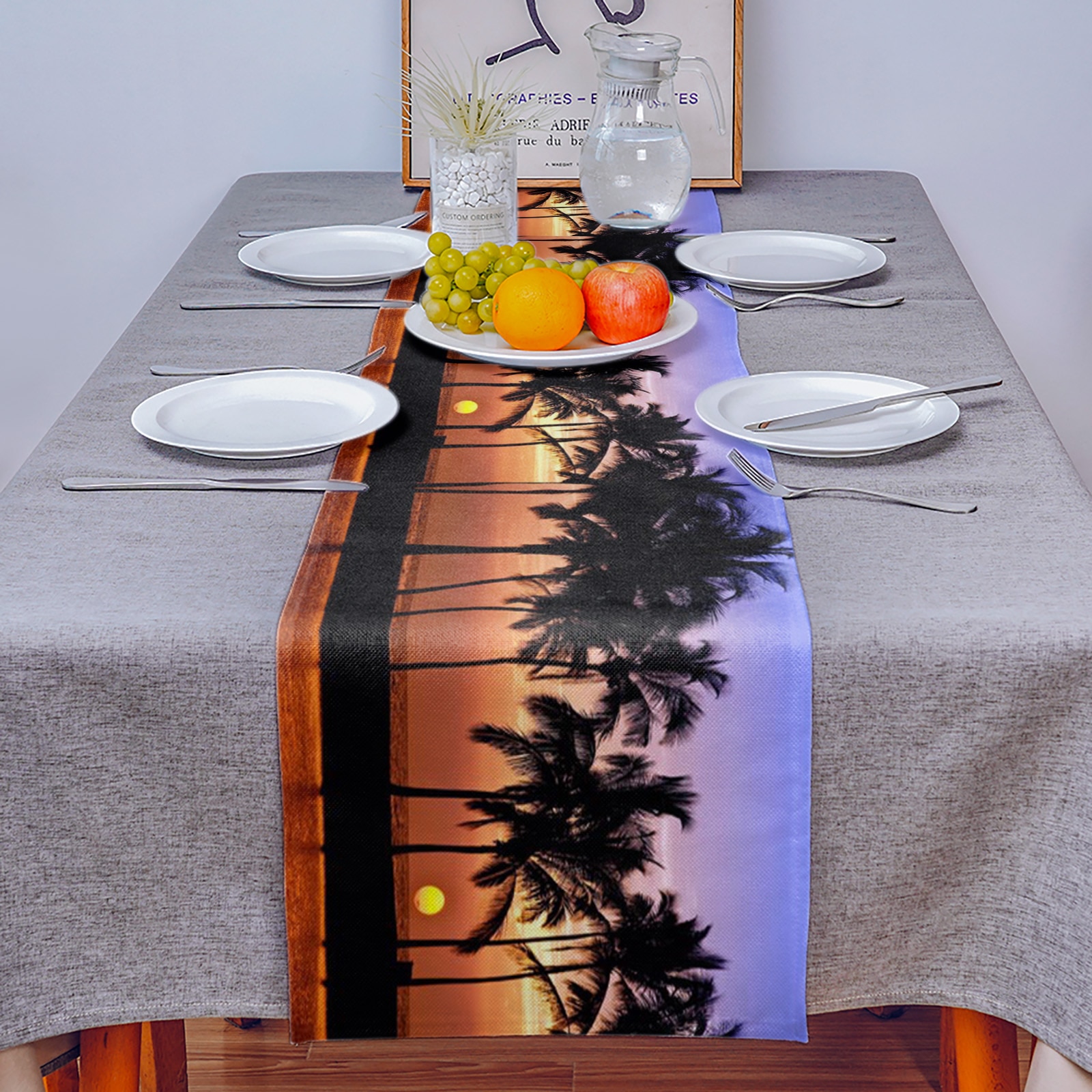 chemin-de-table-hawai-cocotier