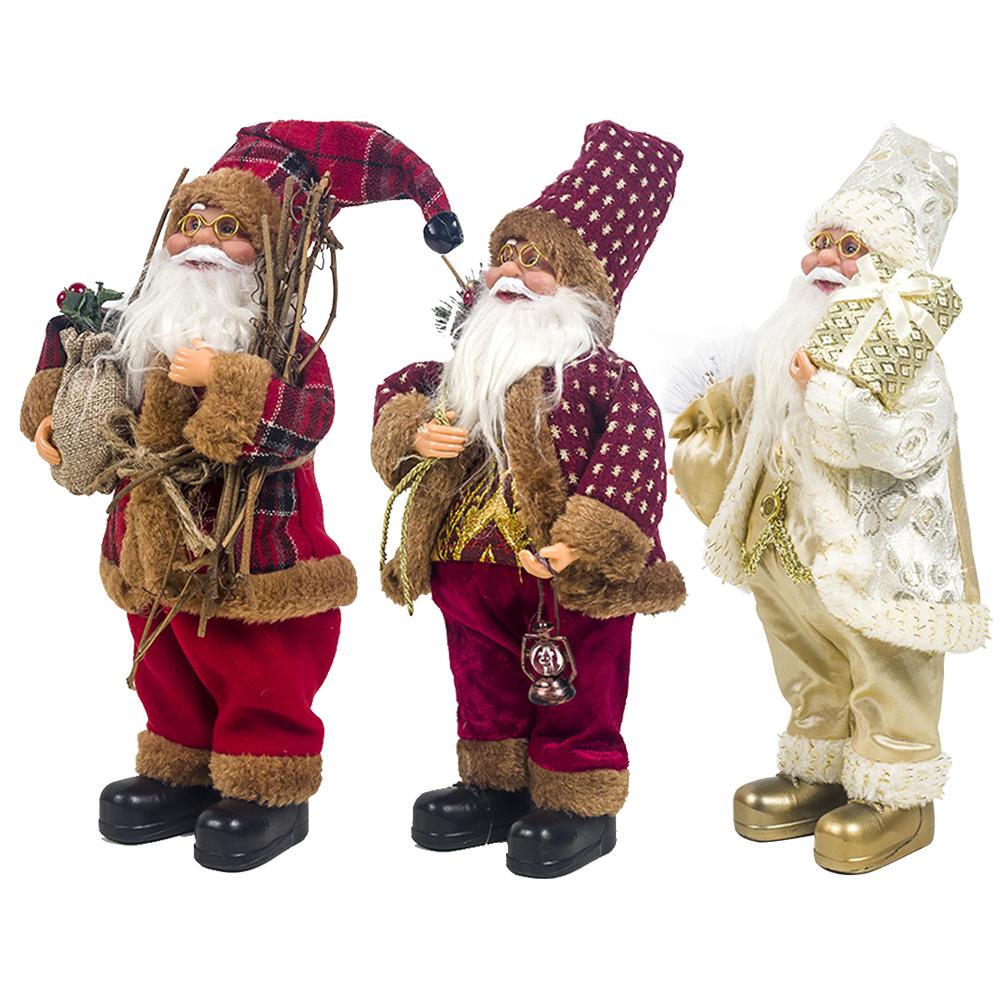Décoration père Noël assis