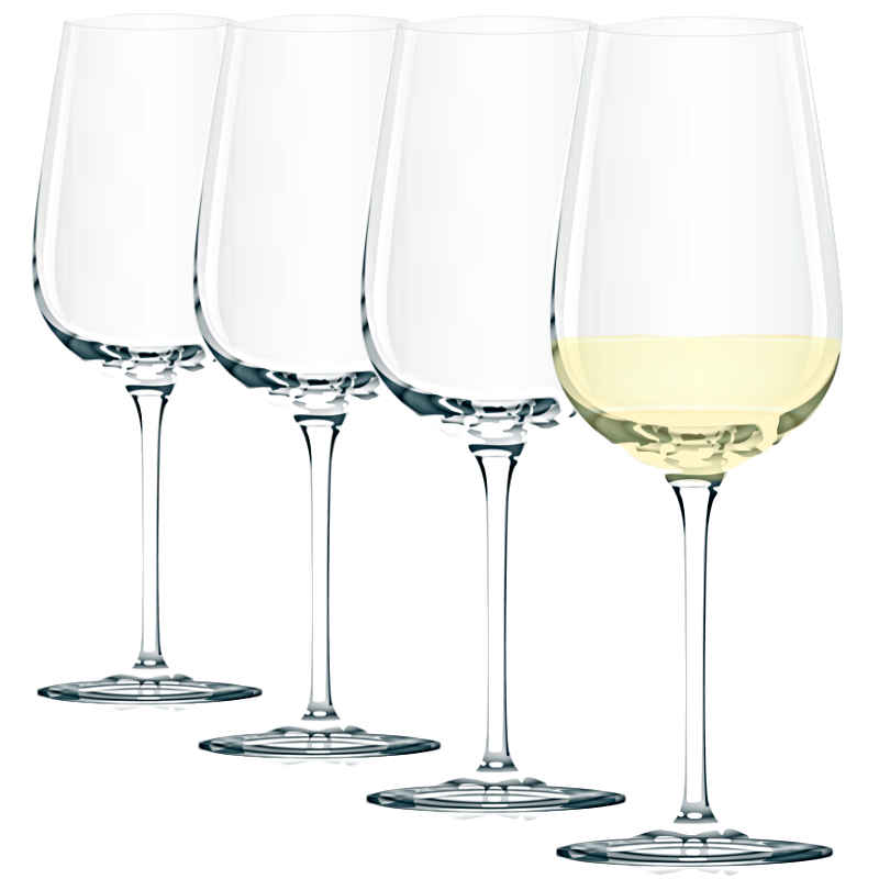 SARMENT <br />Verres à vin blanc en cristal (x6)