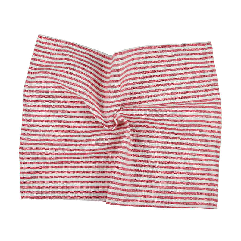 serviette-table-raye-rouge-blanc