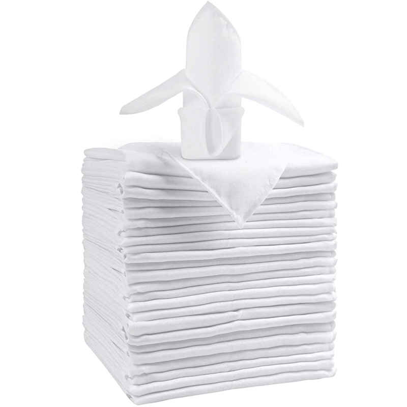 lot-de-100-serviette-de-table-tissu-pas-cher