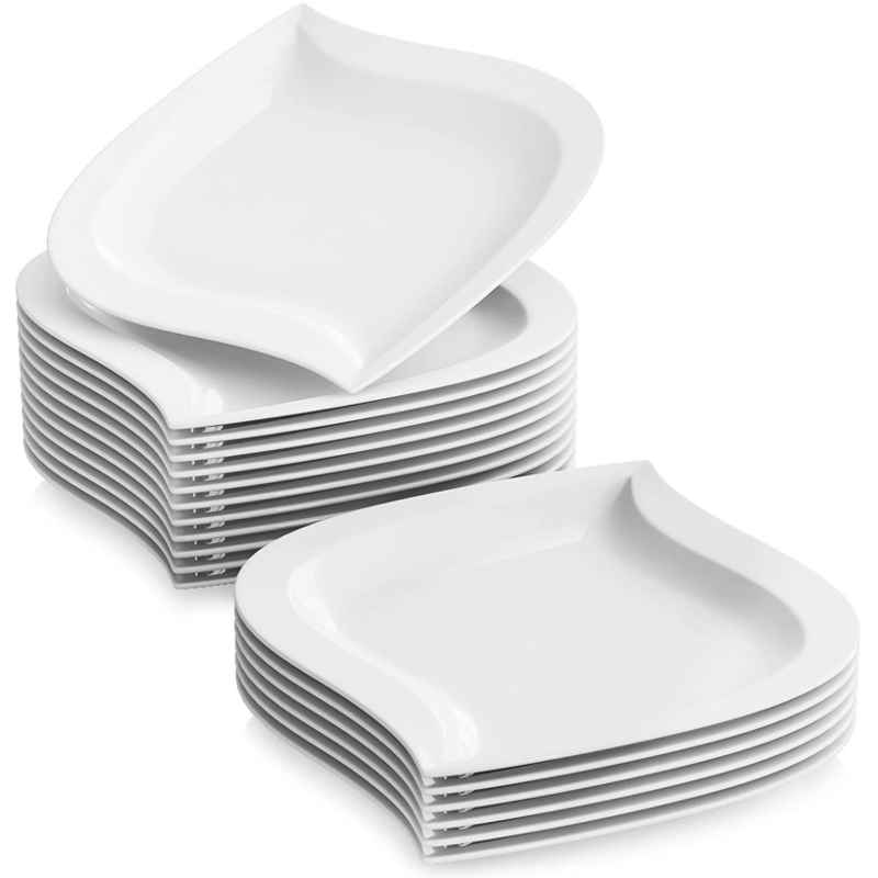 STYLISTE <br />Assiettes en porcelaine design (x6)