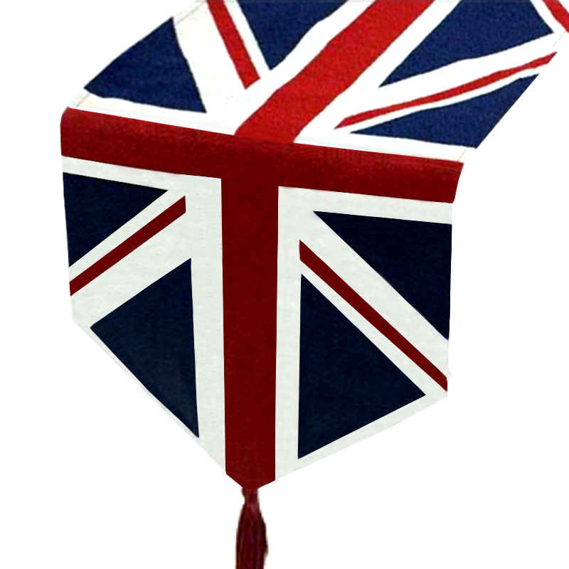 UNION JACK <br />Chemin de table drapeau anglais