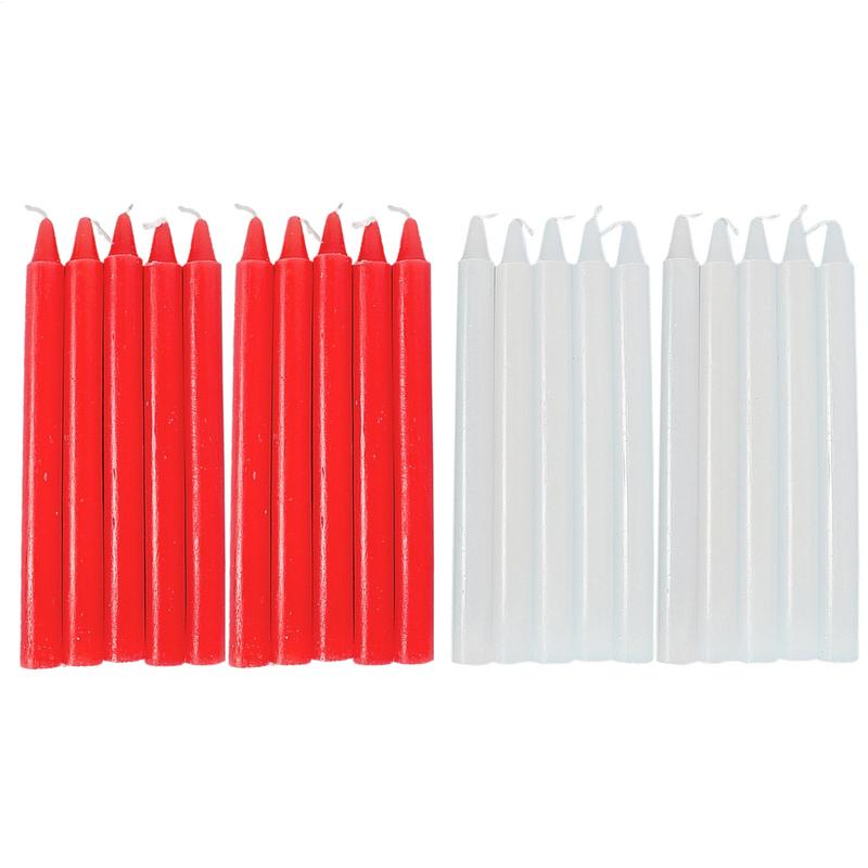 Lumécia<br />Mini bougies coniques sans parfum