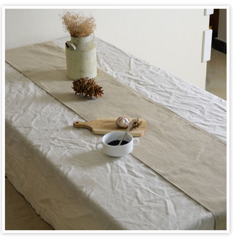 Chemin de table en coton imprimé tropical avec broderies de perles et dentelle en coton imprimé vert, décoration de mariage - Tropically, 14 x 48 inch
