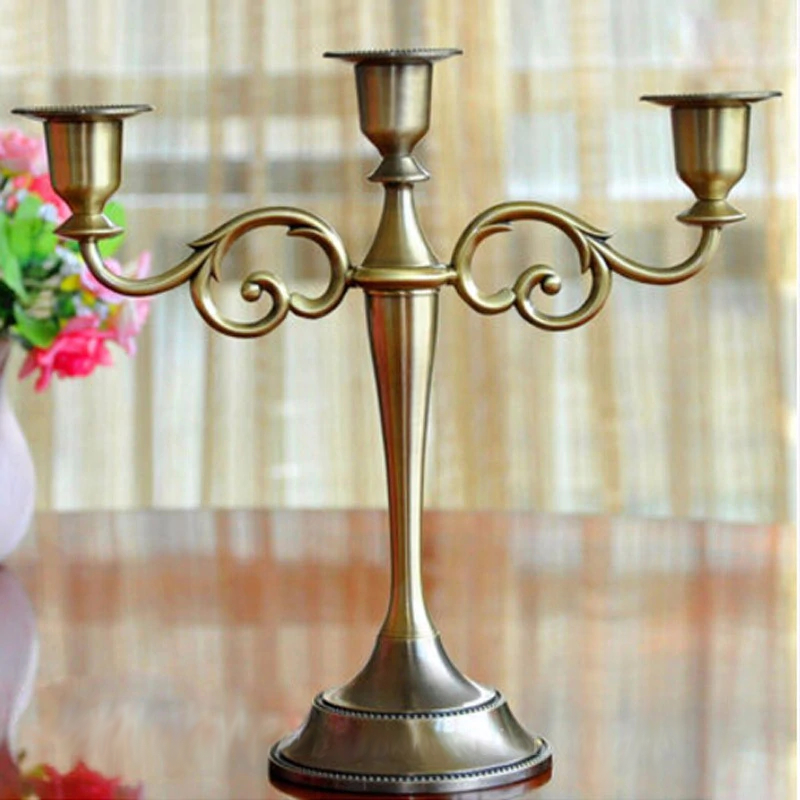 chandelier-centre-de-table-bronze