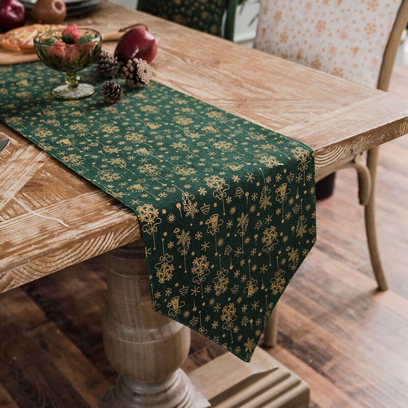 Chemin de table Noël or Runner Collection