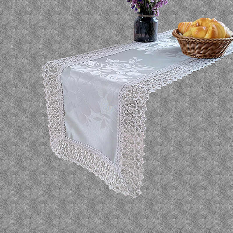 Chemin De Table Dentelle Fait Main Runner Collection