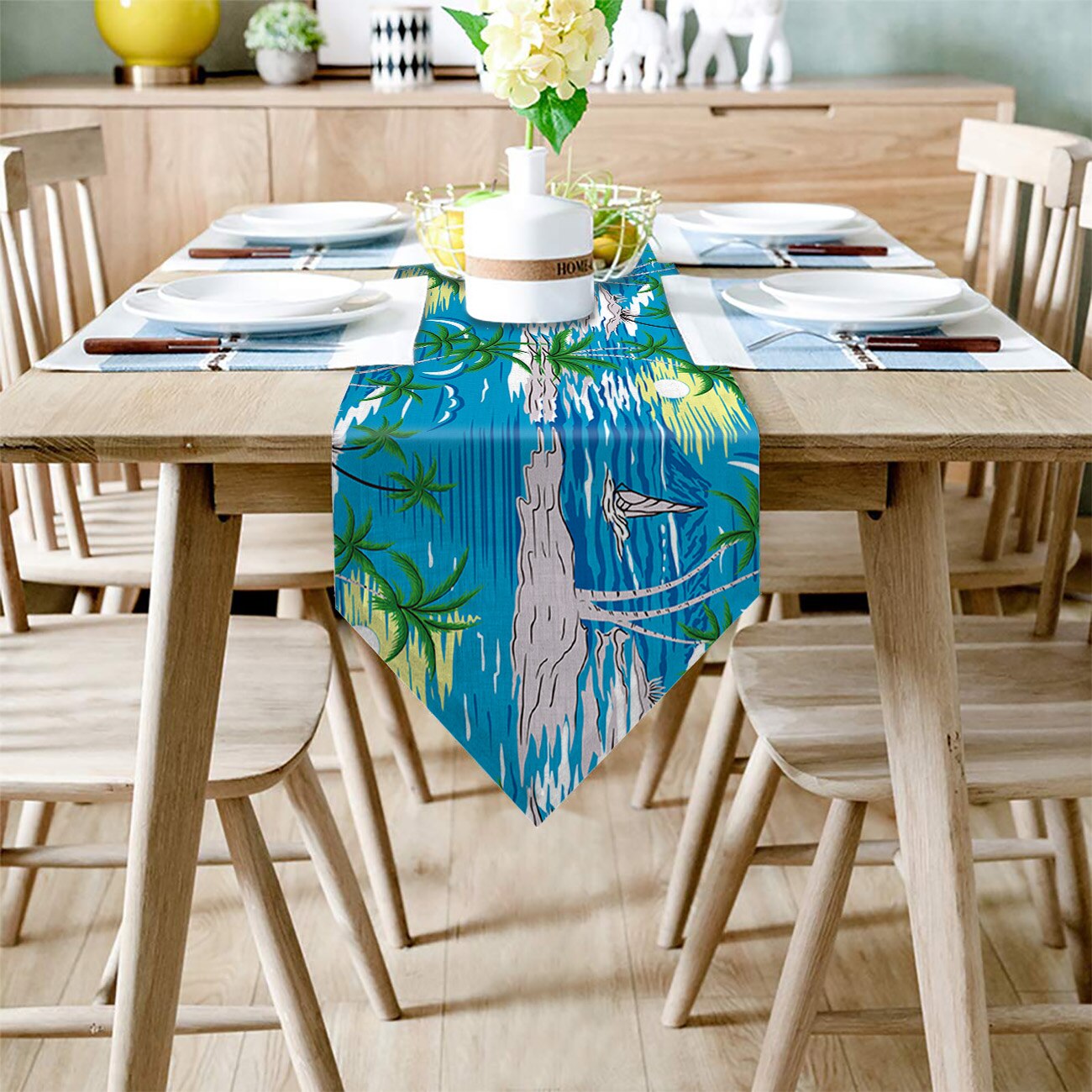 Chemin De Table Theme Hawai Voyage Runner Collection