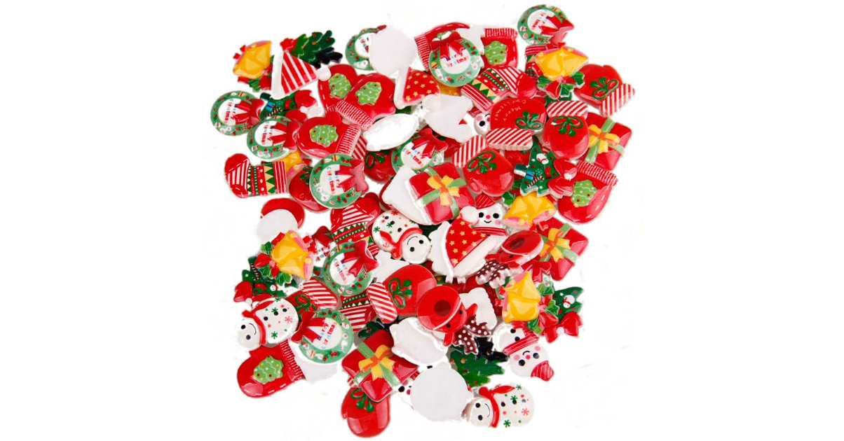 Confettis De Noël Colorés - 500 Pièces - Flocons De Neige