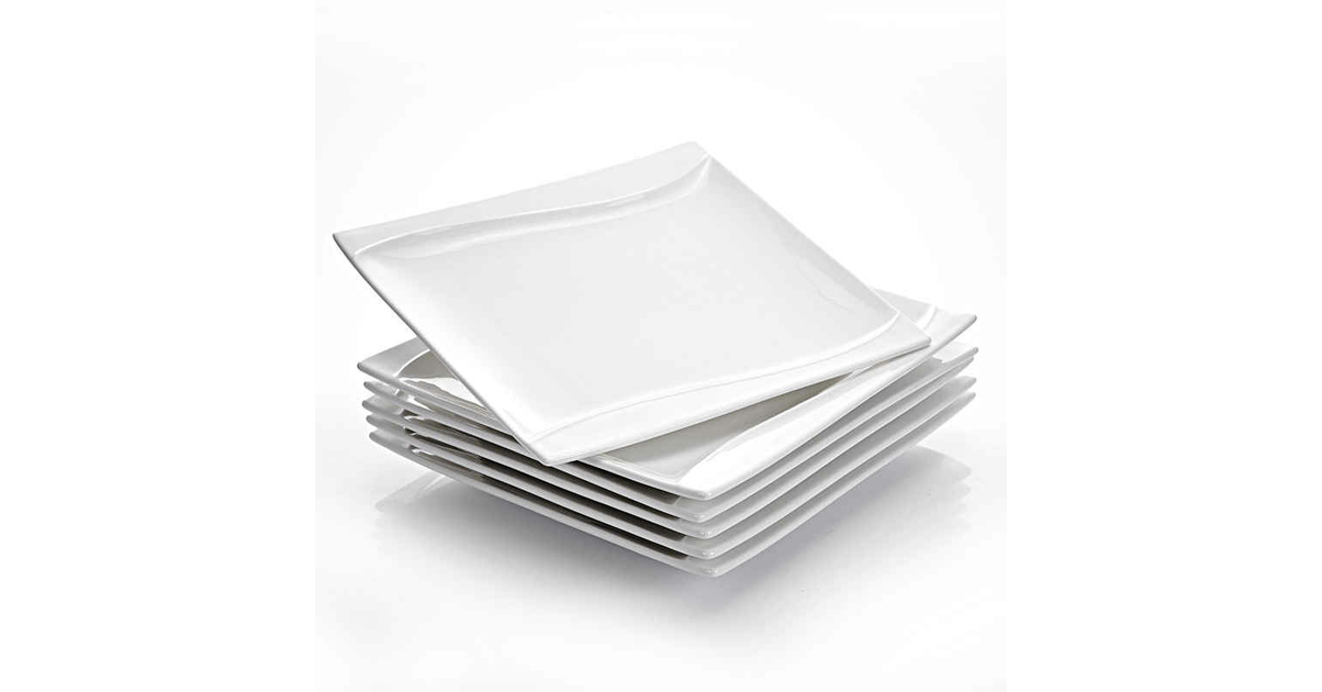 Assiette De Dégustation De Pain Assiette Carrée Assiettes Transparentes