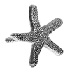 rond-de-serviette-etoile-de-metal-argente
