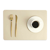 set-de-table-cuir-beige