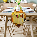 chemin-de-table-theme-afrique-savane