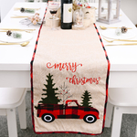 chemin-de-table-joyeux-noel-carreaux