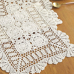 chemin-de-table-crochet-ancien-fait-main