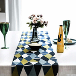 chemin-de-table-contemporain-mosaique