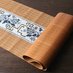 chemin-de-table-asiatique-bambou-naturel