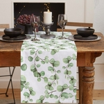 chemin-de-table-eucalyptus-feuille