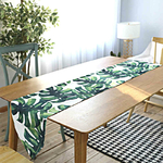 chemin-de-table-feuille-de-bananier-tropical
