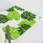 chemin-de-table-feuille-tropicale-jungle