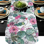 chemin-de-table-cactus-moderne