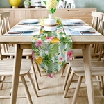 chemin-de-table-tahitien-ananas-fleurs