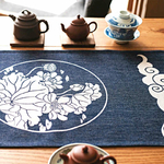 chemin-de-table-japonais-fleurs-lotus