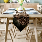 chemin-de-table-leopard-afrique