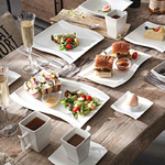 assiette-en-porcelaine-design-vague-service