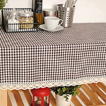 nappe-de-table-vichy-tissu-marron