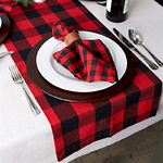 serviettes-de-table-carreaux-noel